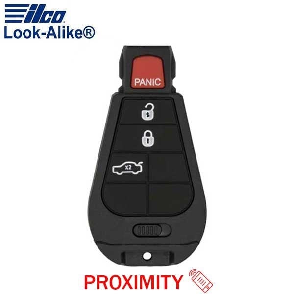 LAL POD-LAL-4B8 Chrysler Replacement POD Key w/ Proximity (IYZ-C01C)